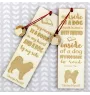 Do khyi, Tibetdogge, Tibetanische Dogge, Tibetmastiff - Lesezeichen mit Hund, personalisiertes Lesezeichen, Hundeaccessoire für Leser der Marke Art-Dog