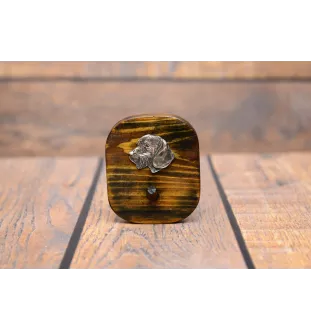 Jamnik szorstkowłosy III wieszak drewniany pojedynczy Art-Dog