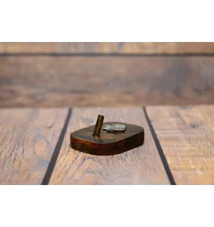 Dachshund Rauhhaar, Dackel, Teckel III - Leinenhalter, Hundemedaillehalter, Schlüsselhaken der Marke Art-Dog