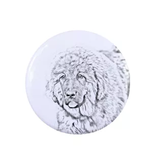 Mastif tybetański pierścionek z psem mały Art-Dog