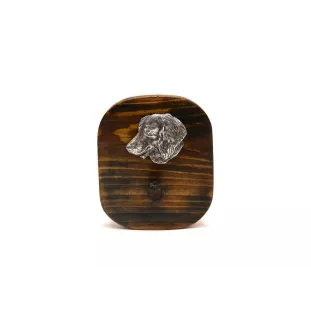 Dachshund Rauhhaar, Dackel, Teckel IV - Leinenhalter, Hundemedaillehalter, Schlüsselhaken der Marke Art-Dog