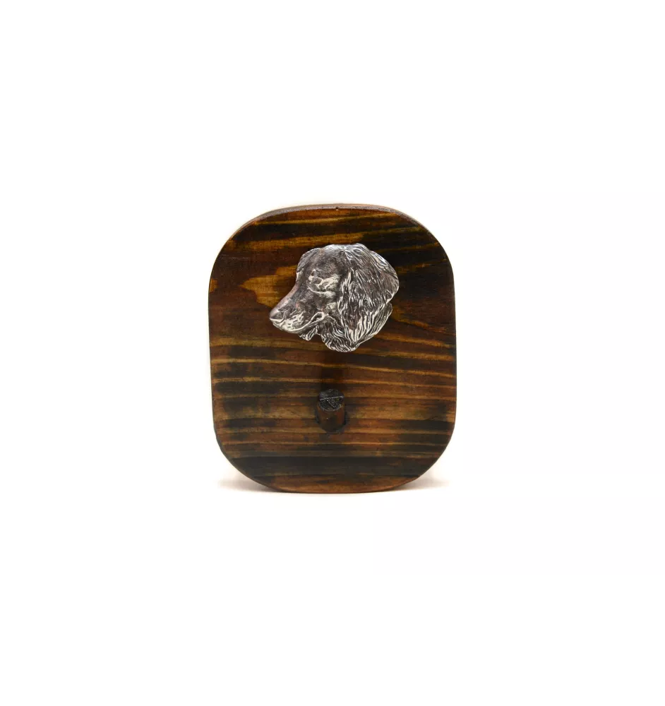 Dachshund Rauhhaar, Dackel, Teckel IV - Leinenhalter, Hundemedaillehalter, Schlüsselhaken der Marke Art-Dog