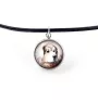 Dogue du Tibet, mastiff du Tibet - ensemble de bijoux dans une boîte, collier, boucles d'oreilles, bracelet, produits de la marque Art-Dog