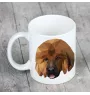 Tibetan Mastiff, Do khyi - cup with a geometric dog image and the inscription Art-Dog