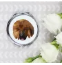 Tibetan Mastiff, Do khyi - mirror with a geometric design and the brand name Art-Dog