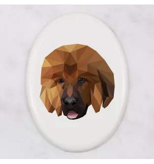 Mastif tybetański płytka geometryczna Art-Dog