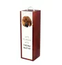 Tibetan Mastiff, Do khyi - geometric box with a picture and inscription for wine by Art-Dog