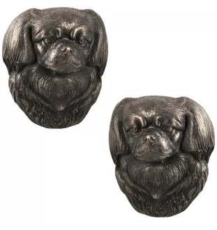 Tibet-Spaniel, Tibetan Spaniel - Hundestatue, hängende Büste, einzigartige Dekoration für Hundeliebhaber der Marke Art-Dog