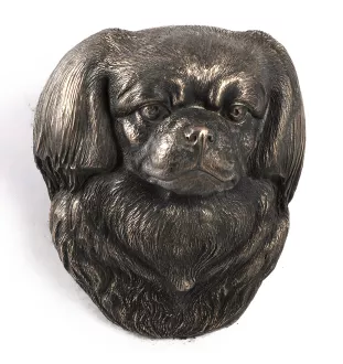 Tibetan spaniel - Dog statue, hanging bust, unique decoration for dog lover by Art-Dog brand