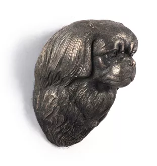 Épagneul tibétain, Épagneul du Tibet - Statue de chien, buste suspendu, décoration unique pour les amoureux des chiens par la marque Art-Dog