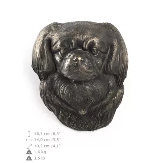 Tibetan spaniel - Dog statue, hanging bust, unique decoration for dog lover by Art-Dog brand