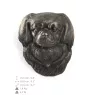 Tibetan spaniel - Dog statue, hanging bust, unique decoration for dog lover by Art-Dog brand