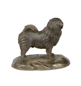 Terrier tibétain, Terrier du Tibet, Dhoki Apso - statue de chien, figurine pour bureau, trophée pour exposition canine par la marque Art-Dog