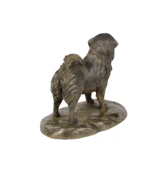 Terrier tibétain, Terrier du Tibet, Dhoki Apso - statue de chien, figurine pour bureau, trophée pour exposition canine par la marque Art-Dog