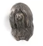 Terrier tibétain, Terrier du Tibet, Dhoki Apso - Statue de chien, buste suspendu, décoration unique pour les amoureux des chiens par la marque Art-Dog