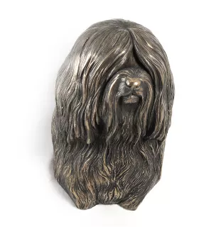 Tibet-Terrier, Tibetan Terrier, Tsang Apso - Hundestatue, hängende Büste, einzigartige Dekoration für Hundeliebhaber der Marke Art-Dog