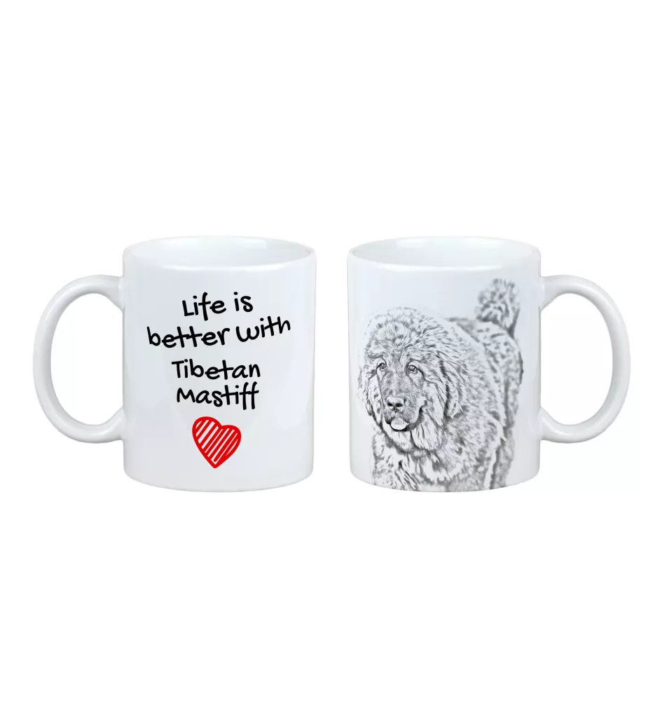 Do khyi, Tibetdogge, Tibetanische Dogge, Tibetmastiff - Tasse mit Hund, Tasse mit Bild, personalisiertes Geschenk der Marke Art-Dog
