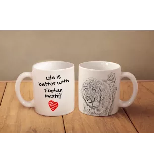 Do khyi, Tibetdogge, Tibetanische Dogge, Tibetmastiff - Tasse mit Hund, Tasse mit Bild, personalisiertes Geschenk der Marke Art-Dog