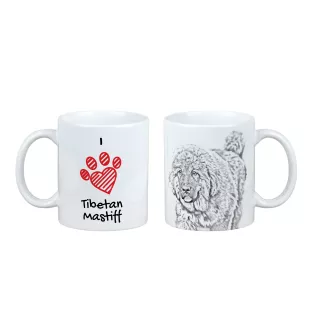 Do khyi, Tibetdogge, Tibetanische Dogge, Tibetmastiff - Tasse mit Hund, entzückende Tasse mit Grafik, Geschenk mit Ihrem Foto von der Marke Art-Dog