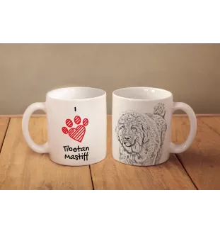 Do khyi, Tibetdogge, Tibetanische Dogge, Tibetmastiff - Tasse mit Hund, entzückende Tasse mit Grafik, Geschenk mit Ihrem Foto von der Marke Art-Dog