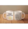 Tibetan Mastiff, Do khyi - cup with a dog, cheerful cup for a dog lover, personalized gift from the Art-Dog brand