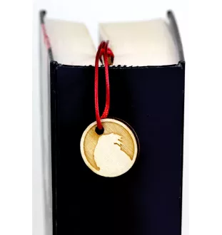 Tibetan spaniel - dog bookmark, personalized bookmark, gift for bookworm from Art-Dog brand