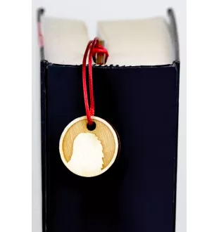 Tibet-Terrier, Tibetan Terrier, Tsang Apso - Lesezeichen mit Hund, personalisiertes Lesezeichen, Hundeaccessoire für Leser der Marke Art-Dog