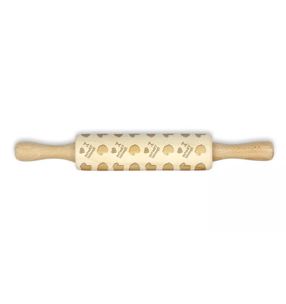 Spaniel tybetański wałek z głową psa mały Art-Dog