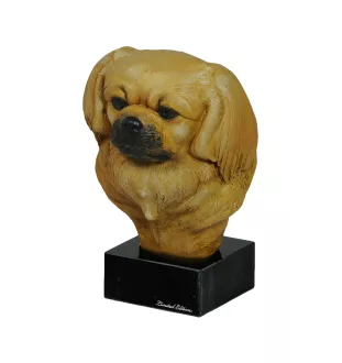 Spaniel tybetański ręcznie pomalowana statuetka Art-Dog