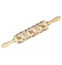 Tibetan Terrier, Tsang Apso, Dokhi Apso - rolling pin with a dog, decorating cookies with a rolling pin in patterns, a gift for the ceramicist of the Art-Dog brand