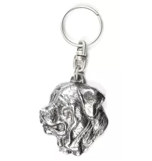 Tosa Inu, Tosa-Hund - Versilberte Hund Anhänger, Handtasche Dekoration, Rucksack-Anhänger von Art-Dog Marke