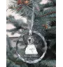 Treeing Walker Coonhound - Kristallkugel mit Foto, Hundebild im Kristall, personalisierter Christbaumschmuck von Art-Dog.