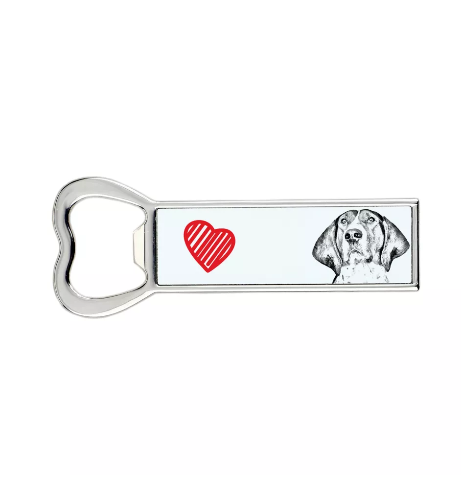 Treeing Walker Coonhound - ouvre-bouteille avec chien, ouvre-bouteille personnalisé pour réfrigérateur, cadeau unique pour homme de la marque Art-Dog
