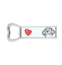 Treeing Walker Coonhound - bottle opener with a dog, personalized fridge opener, unique gift for a man by Art-Dog brand