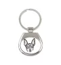 Toy Fox Terrier, American Toy Terrier, Amertoy - keychain with a dog, keychain with a print, personalized pendant from the Art-Dog brand