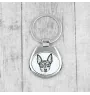 Toy Fox Terrier, American Toy Terrier, Amertoy - keychain with a dog, keychain with a print, personalized pendant from the Art-Dog brand