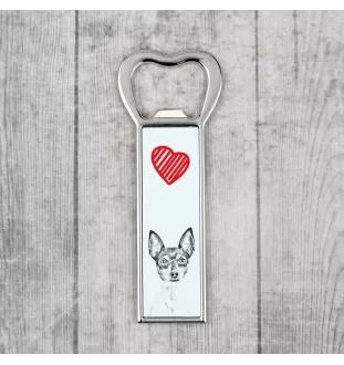 Toy Fox Terrier, American Toy Terrier, Terrier américain de jouet - ouvre-bouteille avec chien, ouvre-bouteille personnalisé pour réfrigérateur, cadeau unique pour homme de la marque Art-Dog