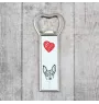 Toy Fox Terrier, American Toy Terrier, Amertoy - bottle opener with a dog, personalized fridge opener, unique gift for a man by Art-Dog brand