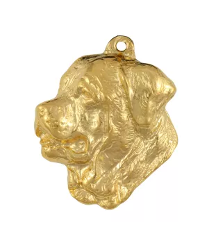 Tosa Inu, Tosa-Ken, Japanese Mastiff - Dog necklace in gift box, gold-plated pendant for dog fan, striking jewellery by Art-Dog