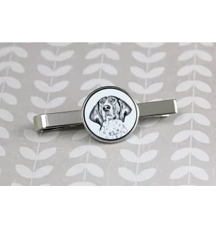Treeing Walker Coonhound - Krawattenklammer mit Hund, personalisierter Krawattenclip, einzigartiges Geschenk für Männer von der Marke Art-Dog