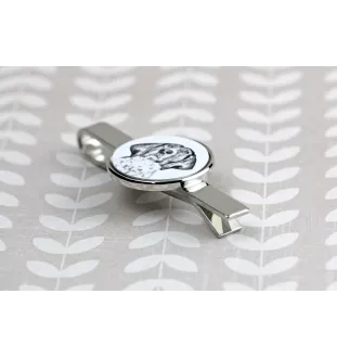 Treeing Walker Coonhound - Krawattenklammer mit Hund, personalisierter Krawattenclip, einzigartiges Geschenk für Männer von der Marke Art-Dog