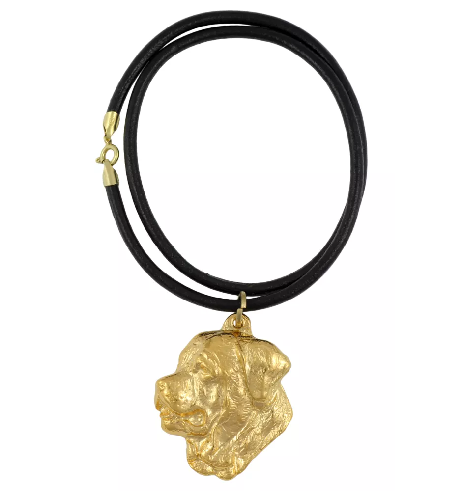 Tosa Inu, Tosa-Hund - Hundehalsband, vergoldeter Anhänger für Hundefans, einzigartiger Schmuck der Marke Art-Dog