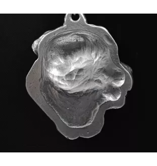 Tosa Inu, Tosa-Ken, Japanese Mastiff - Dog necklace in gift box, silver-plated locket for dog fan, striking pendant by Art-Dog brand