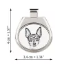 Toy Fox Terrier, American Toy Terrier, Amertoy - dog necklace, personalized pendant with a photo, unique necklace for women and men by Art-Dog brand