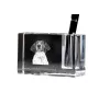 Treeing Walker Coonhound - Stifthalter, Kristallorganizer mit Hundefoto, einzigartige Schreibtischdekoration der Marke Art-Dog