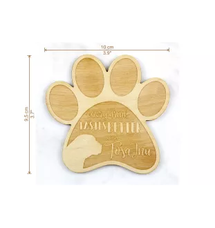 Tosa Inu, Tosa-Ken, Japanese Mastiff - Mug coaster, engraved coaster with dog, gift for dog lover by Art-Dog brand