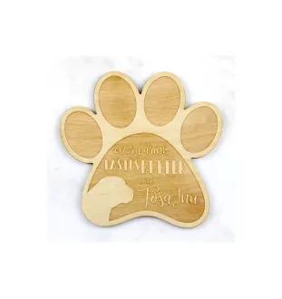 Tosa Inu podkładka pod kubek ze sklejki Art-Dog