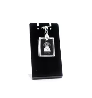 Treeing Walker Coonhound - Pendentif chien en cristal, collier photo, bijoux uniques par Art-Dog