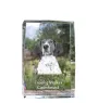 Treeing Walker Coonhound - Kristall mit einem Hundebild, Bild im Glas, moderne Ausstellung des Art-Dog-Bildes.