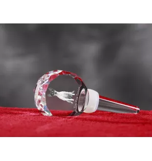 Toy Fox Terrier, American Toy Terrier, Amertoy - Kristallflaschenverschluss, einzigartiger Weinverschluss mit Foto, personalisiertes Geschenk für Sommelier der Marke Art-Dog